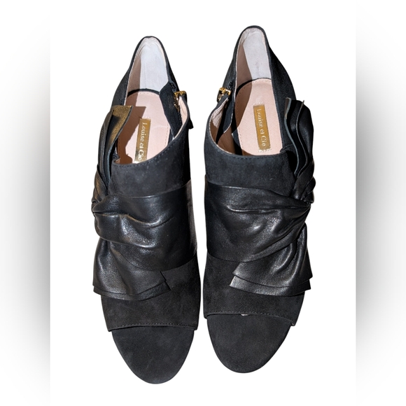 Louise Et Cie Black Bow Heels - Picture 3 of 6